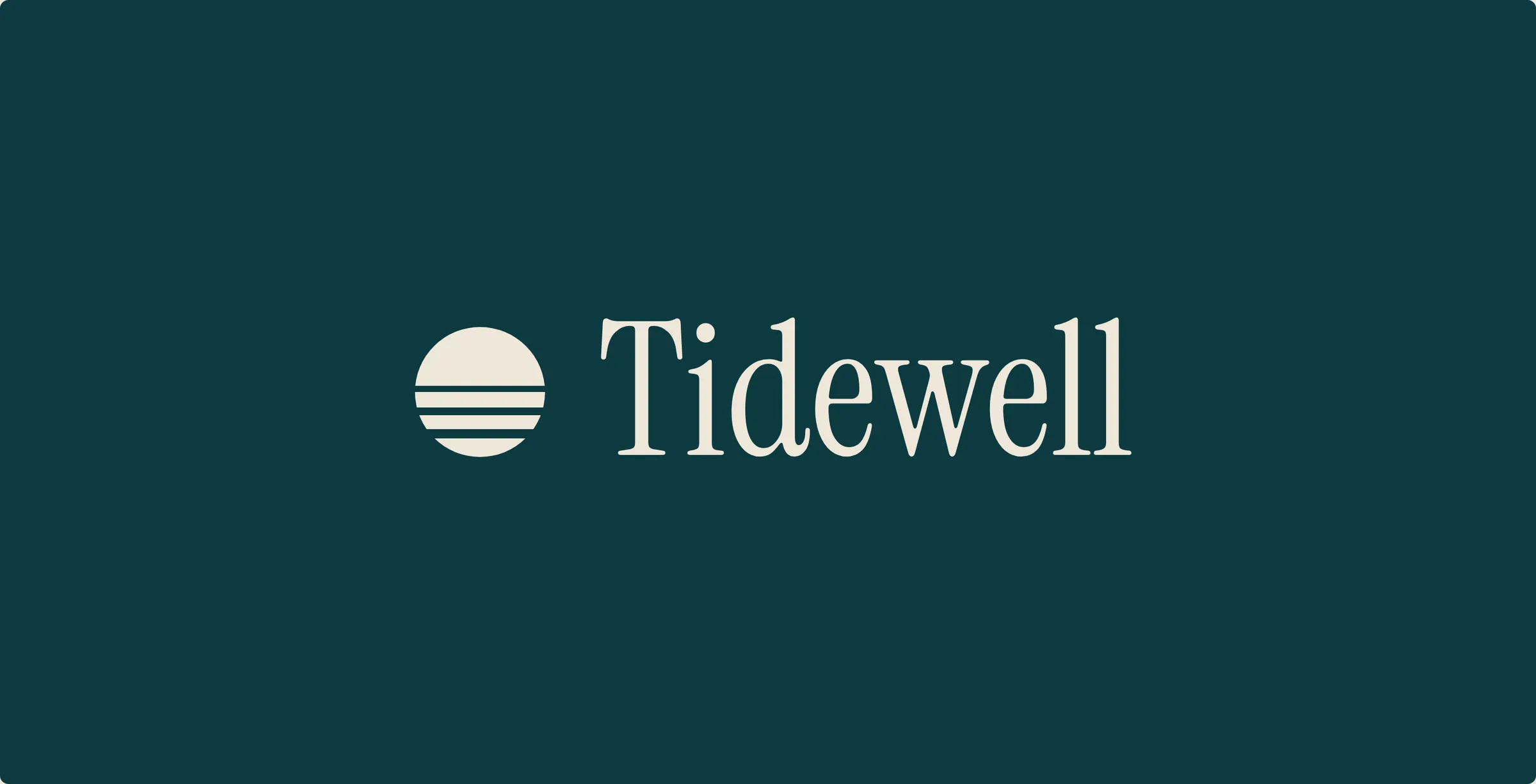 Tidewell cover